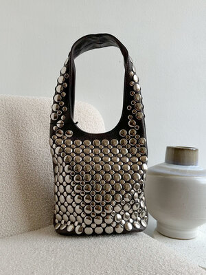 LOTZ & LOT IGONE CLASSIC GRAIN BAG - DARK BROWN