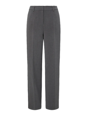 YAS LIKKA WIDE LEG PANTS - DARK GREY