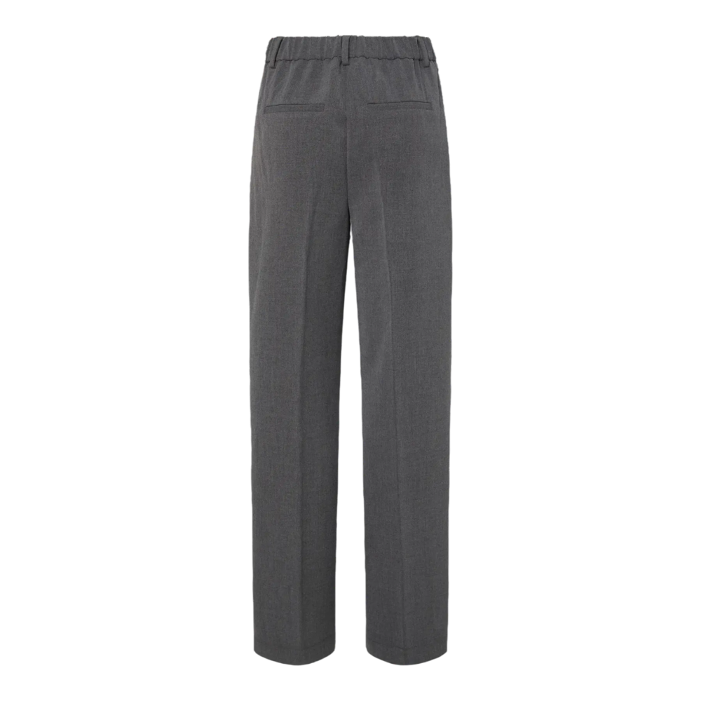 LIKKA WIDE LEG PANTS - DARK GREY YAS LIKKA WIDE LEG PANTS - DARK GREY