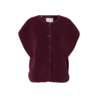 SMILLA TEDDY GILET - BORDEAUX