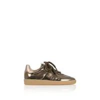 POONA METALLIC SNEAKERS - TAUPE/CIPRA