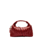 NUNOO DANDY BRAIDED FLORENCE BAG - MAROON