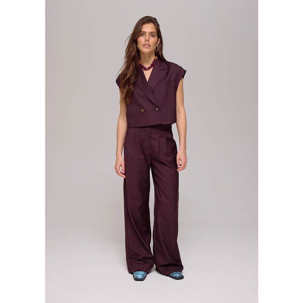 Harper & Yve SADIE PANTS - DARK FUDGE