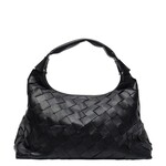 NUNOO MAXI DANDY BRAIDED BAG - BLACK