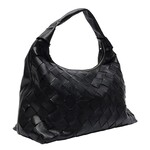 NUNOO MAXI DANDY BRAIDED BAG - BLACK