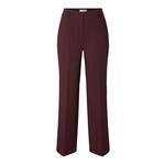 Selected Femme RITA WIDE PANTS - BORDEAUX