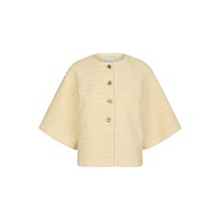 ROSELLA BOUCLE MINI JACKET - LIGHT YELLOW