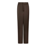 Neo Noir EMMETT HEAVY SATEEN PANTS - DARK BROWN