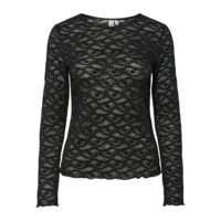 CARA LACE TOP - BLACK