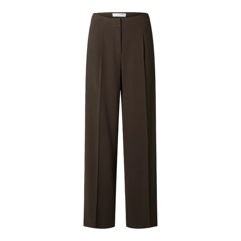 Selected Femme TINNI WIDE PANTS - DELICIOSO