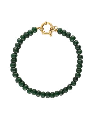 My Jewellery BEAD BRACELET - DARK GREEN