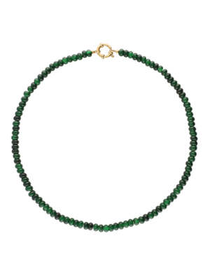 My Jewellery BEAD NECKLACE - DARK GREEN