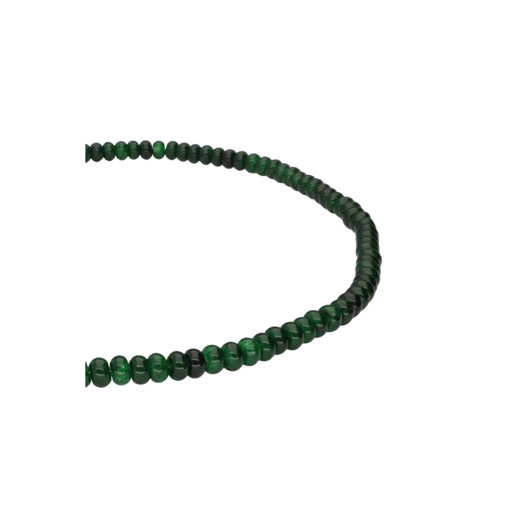 My Jewellery BEAD NECKLACE - DARK GREEN