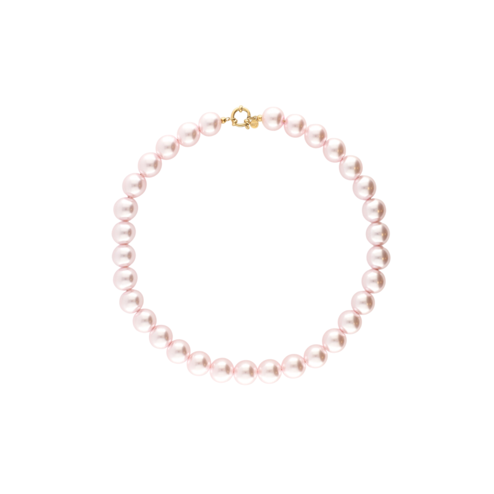 My Jewellery GLASS PEARL NECKLACE - PINK