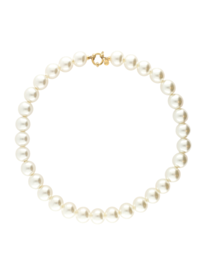 My Jewellery GLASS PEARL NECKLACE - SILVER