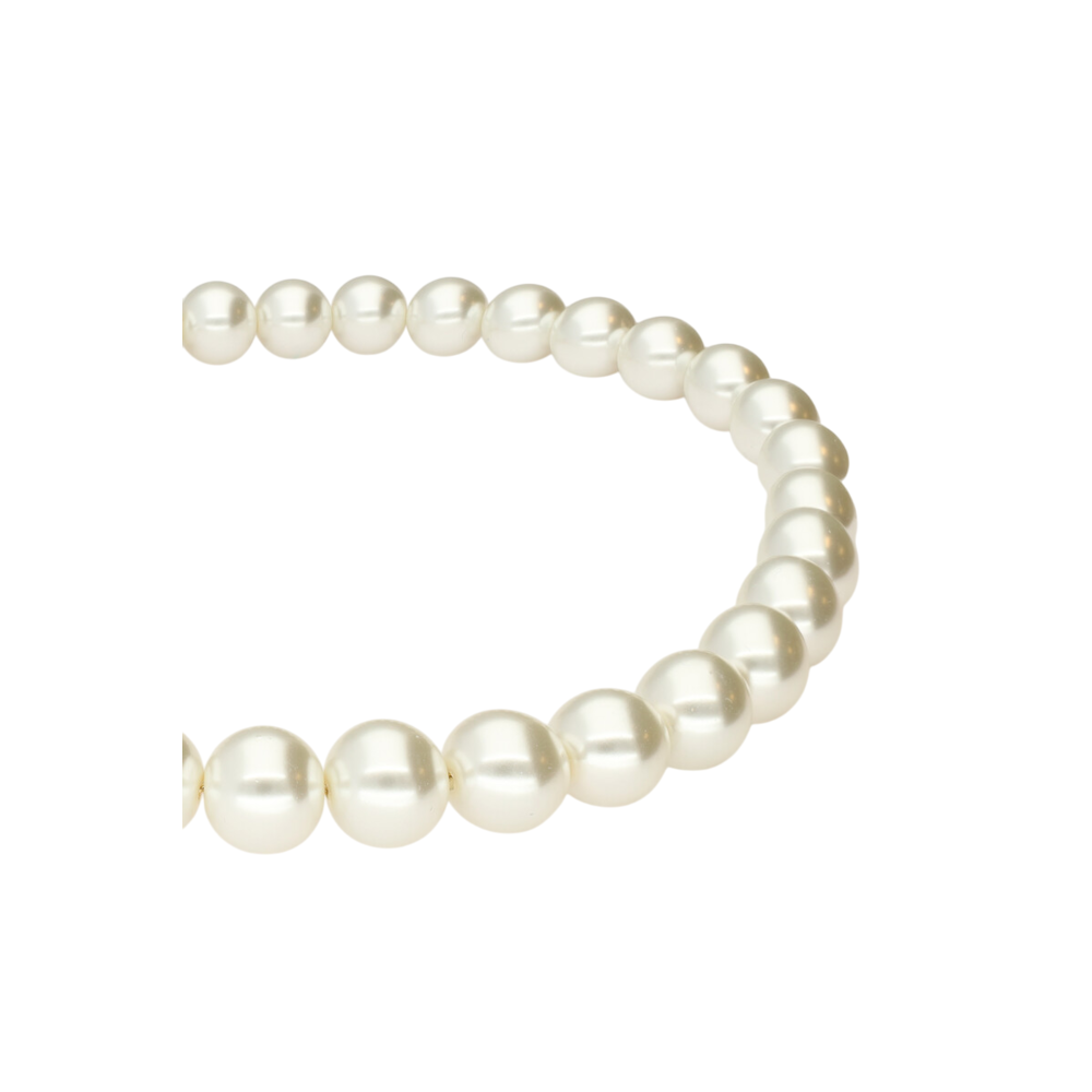 My Jewellery GLASS PEARL NECKLACE - SILVER