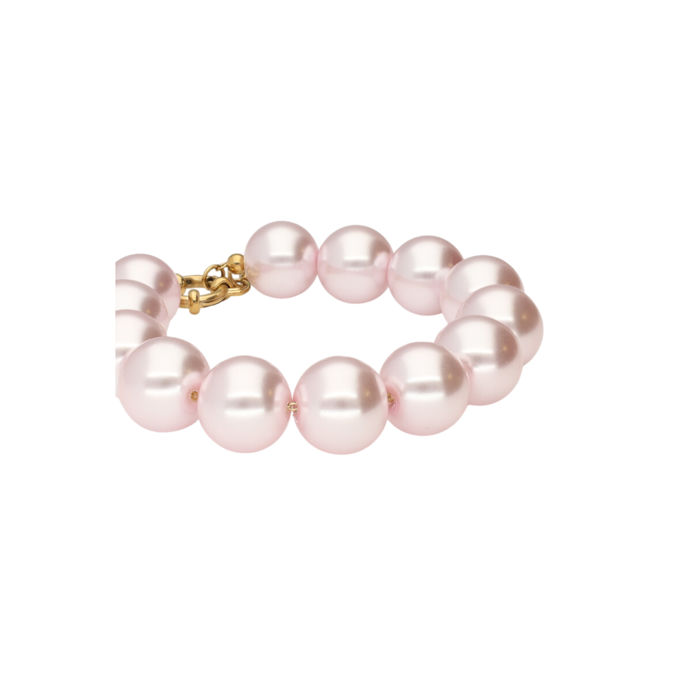 My Jewellery GLASS PEARL BRACELET - PINK