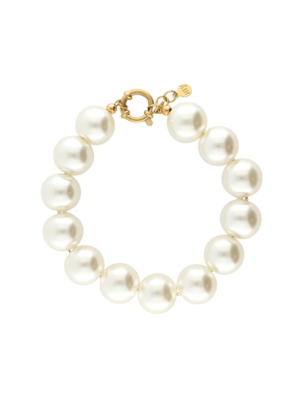 My Jewellery GLASS PEARL BRACELET - SILVER