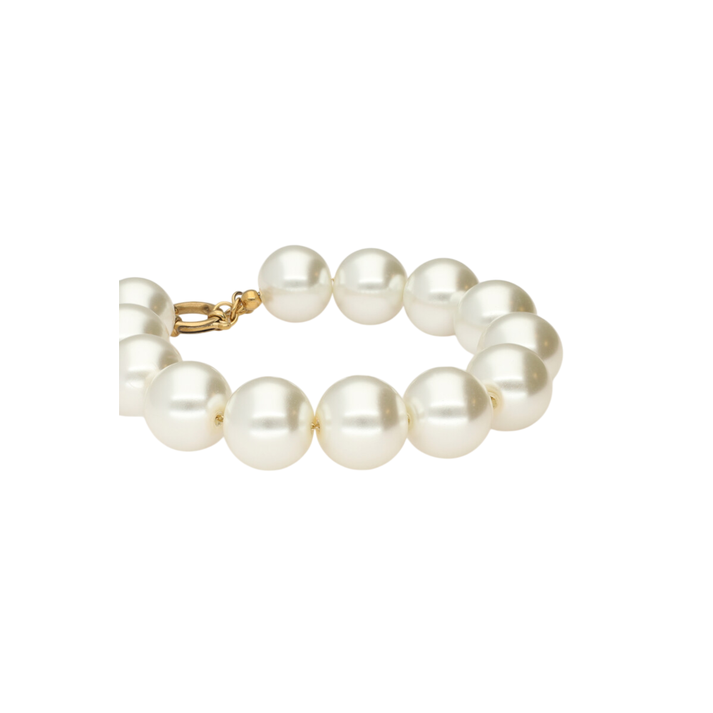 My Jewellery GLASS PEARL BRACELET - SILVER