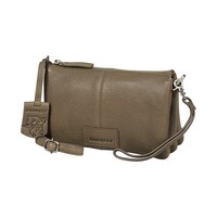 SOFT SKYLAR ZIP BAG - TAUPE