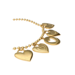 My Jewellery CANDY STATEMENT CHARM NECKLACE - GOLD