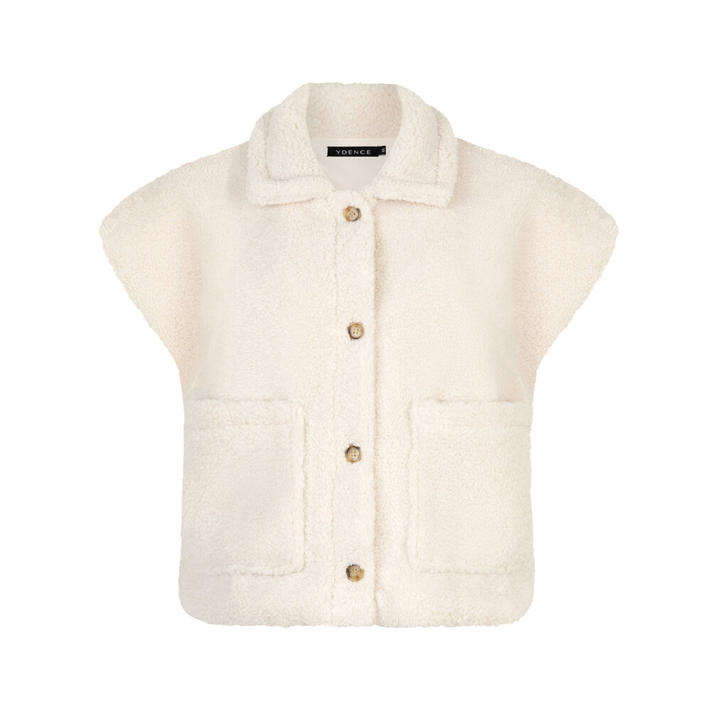 Ydence REJOU GILET - ECRU
