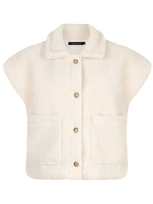 Ydence REJOU GILET - ECRU
