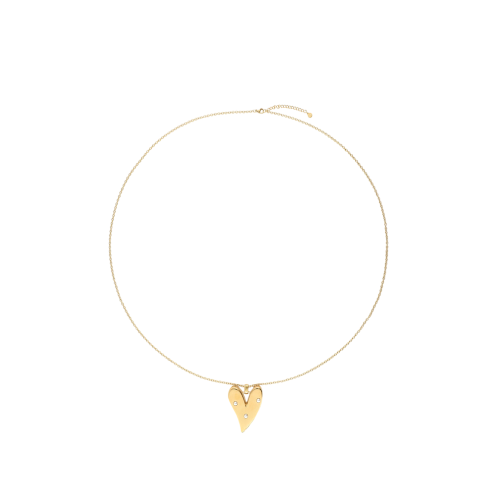 My Jewellery HEART CHARM LONG NECKLACE - GOLD