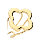 My Jewellery BOLD STATEMENT CLOVER RING - GOLD