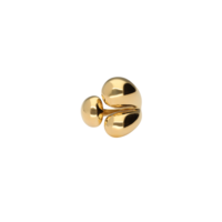 BOLD TRIPLE WRAP RING - GOLD