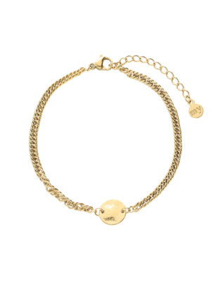 My Jewellery COIN LINKS BRACELET - GOLD