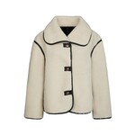 Neo Noir EDMUND TEDDY JACKET - IVORY