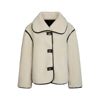 EDMUND TEDDY JACKET - IVORY