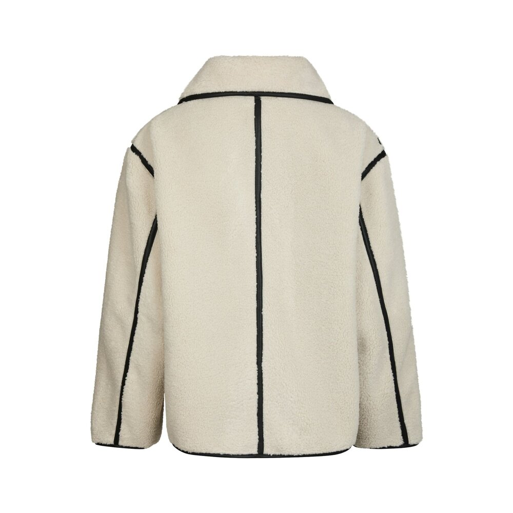 Neo Noir EDMUND TEDDY JACKET - IVORY