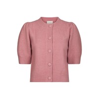 TRUDY KNIT CARDIGAN  - ROSE