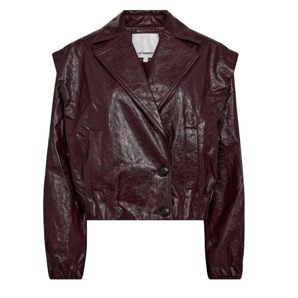 co'couture POSY JACKET - WINERED