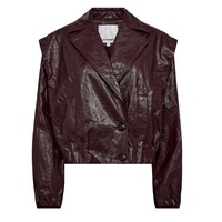POSY JACKET - WINERED
