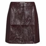 co'couture POSY SKIRT - WINERED