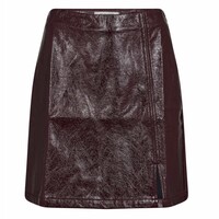 POSY SKIRT - WINERED