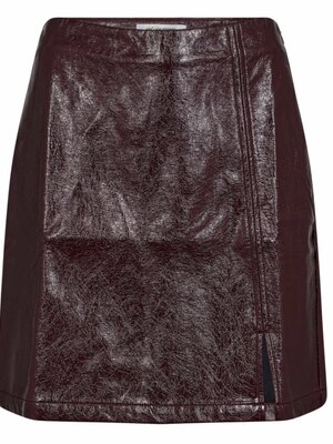 co'couture POSY SKIRT - WINERED