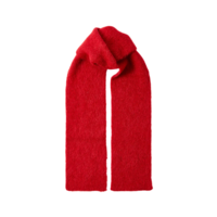 FIONA ALPACA SCARF - EQUESTRIAN RED