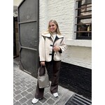 Neo Noir EDMUND TEDDY JACKET - IVORY