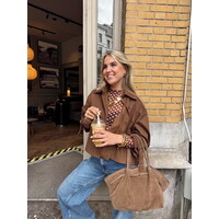 LARO TOP - BROWN