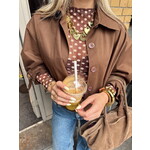 LOTZ & LOT LARO TOP - BROWN