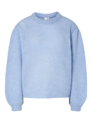 YAS LAMBU KNIT PULLOVER - VISTA BLUE