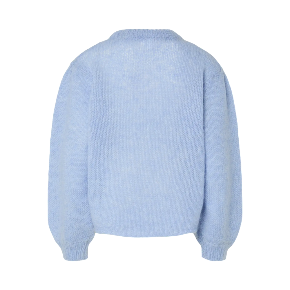 YAS LAMBU KNIT PULLOVER - VISTA BLUE