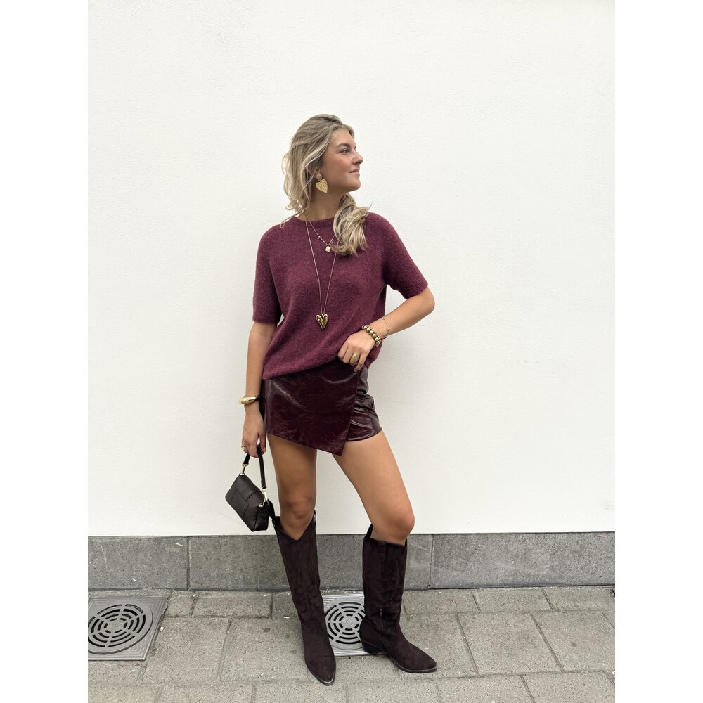 LOTZ & LOT DEE SKORT - BORDEAUX