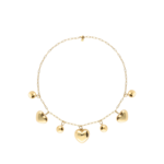 My Jewellery BOLD HEARTS LINK NECKLACE - GOLD