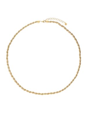 My Jewellery BOLD SMALL TWISTED NECKLACE - GOLD