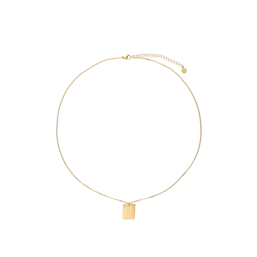 My Jewellery BOLD EMBRACE CHARM NECKLACE - GOLD